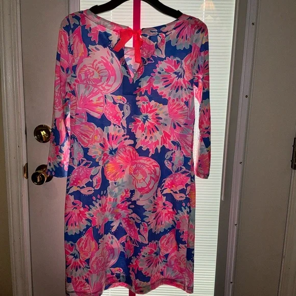 Lilly Pulitzer NWT Noelle Dress Navy Bayside Stripe Size S - Picture 12 of 16